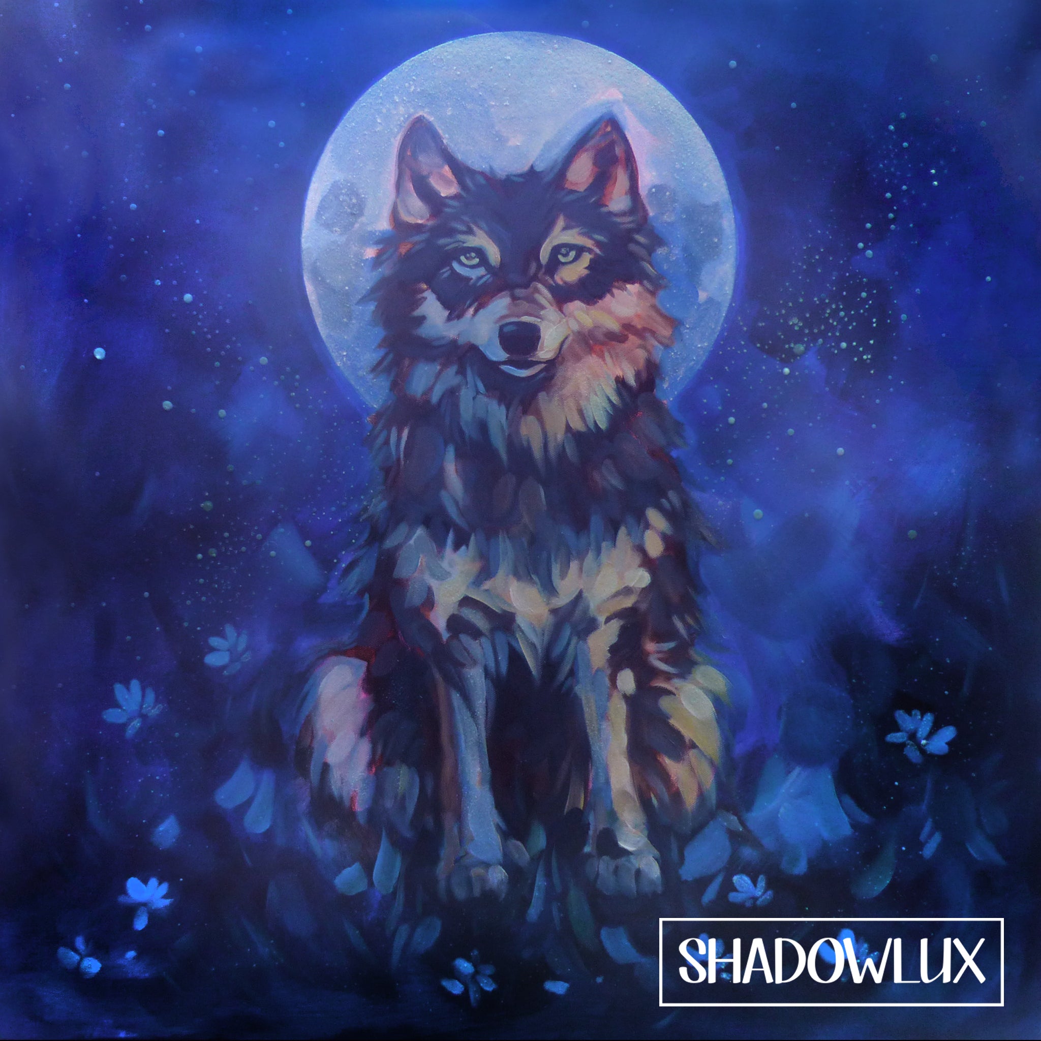 Glow in the Dark Art ~ Wild Soul ~ Shadowlux Art