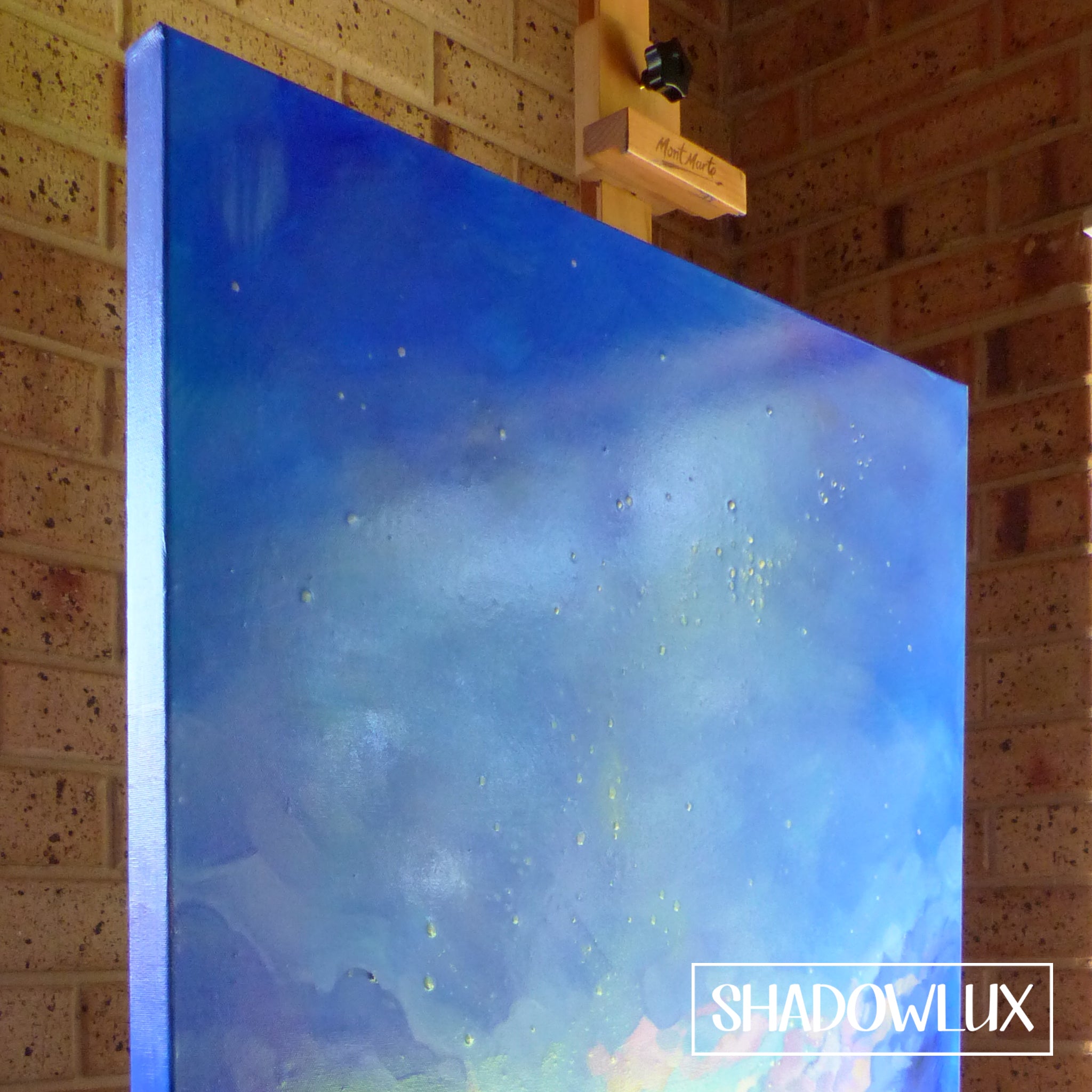 Glow in the Dark Art ~ Nebula Rising