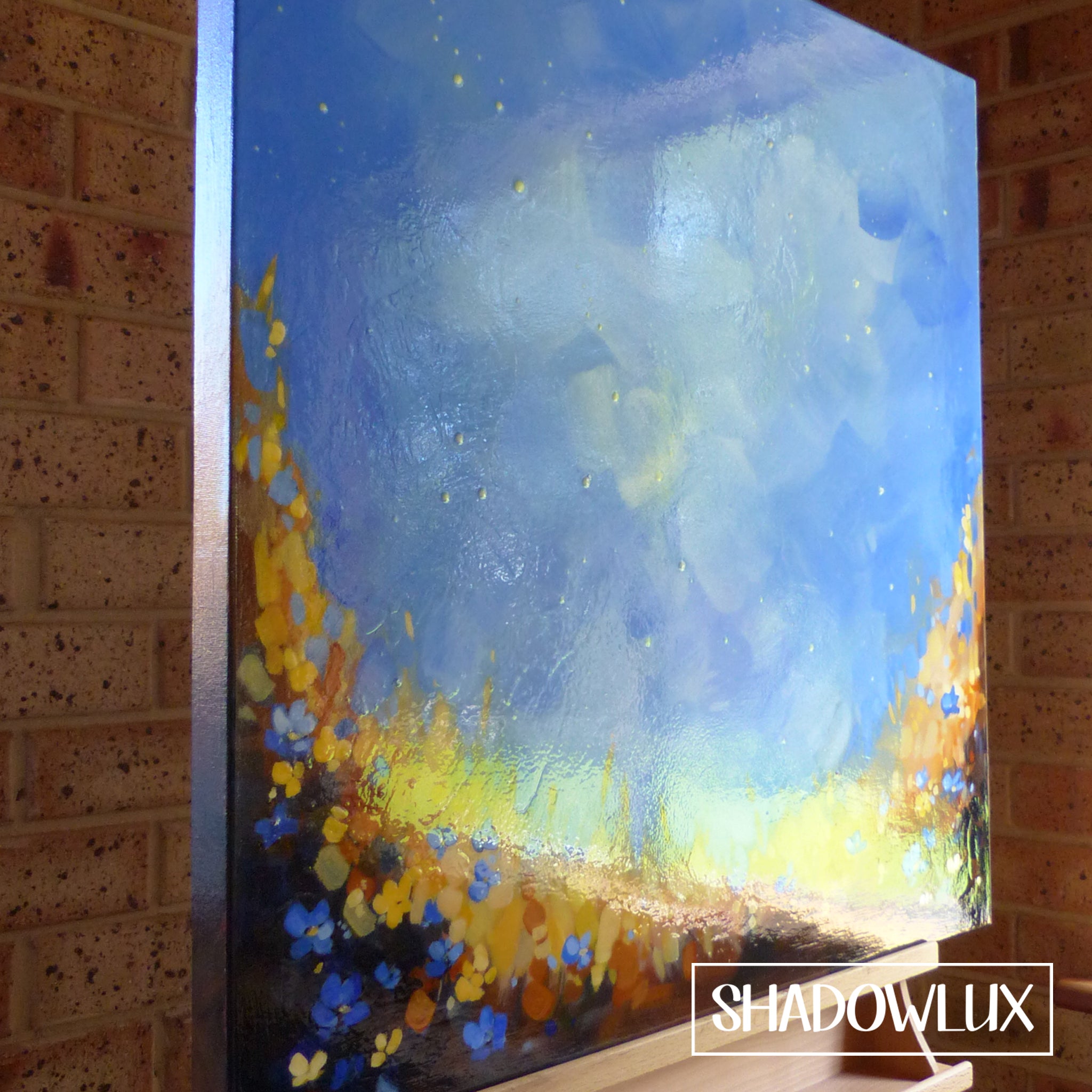 Nebula Skies ~ Glow in the Dark Art