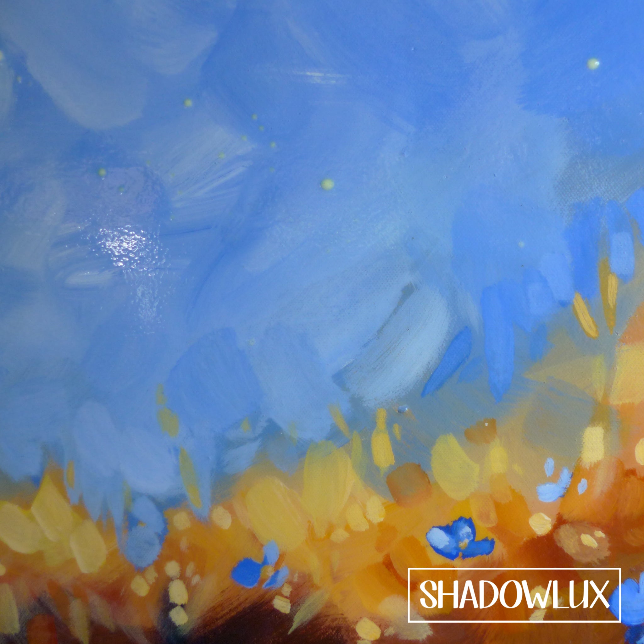 Nebula Skies ~ Glow in the Dark Art