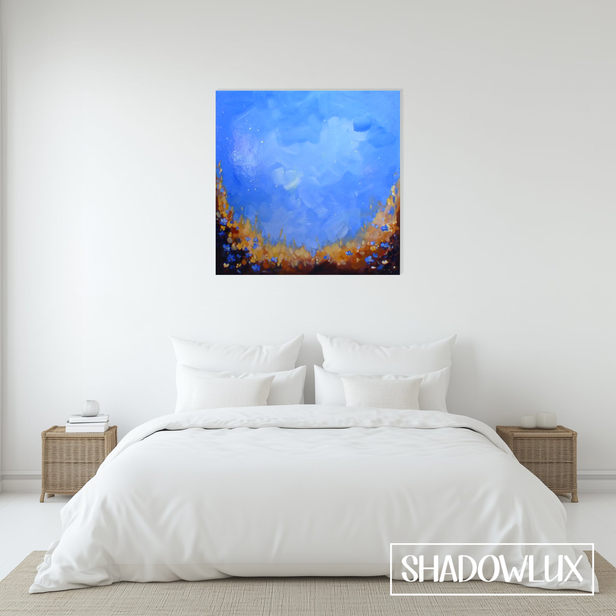Nebula Skies ~ Glow in the Dark Art