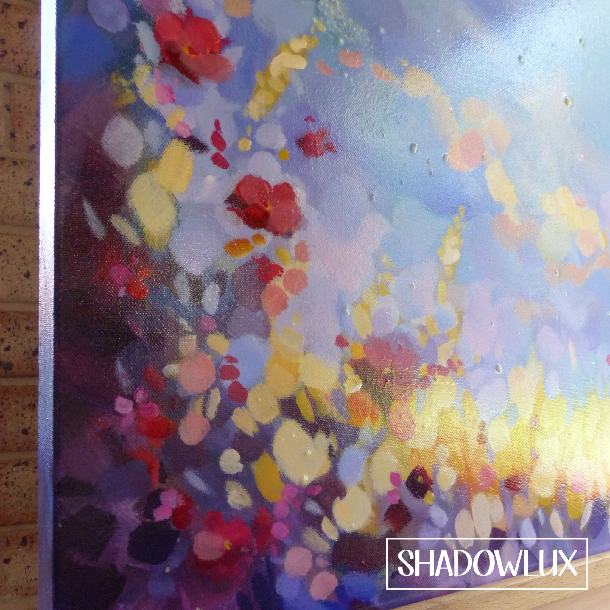 Glow in the Dark Art ~ Wild Flower meadow ~ New Shadowlux Art