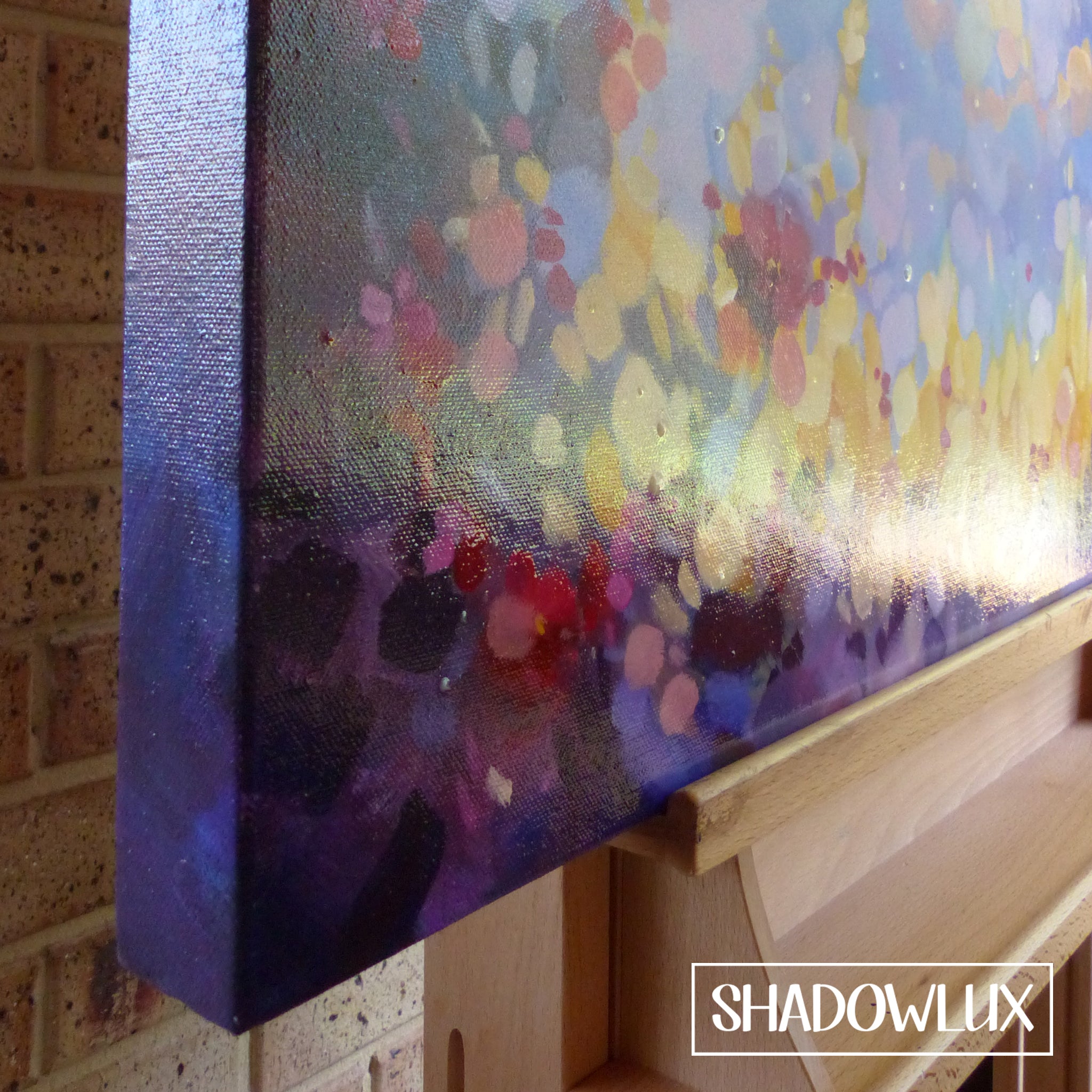Glow in the Dark Art ~ Wild Flower meadow ~ New Shadowlux Art