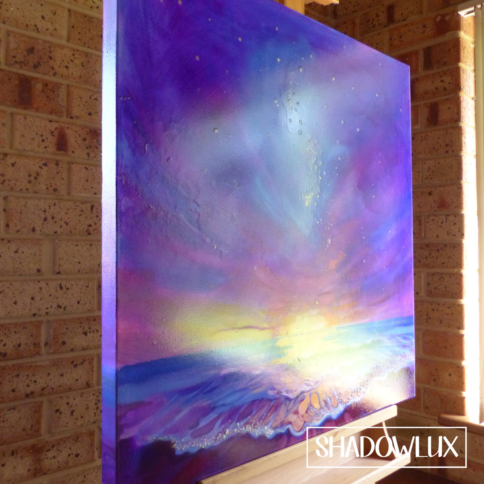 Glow in the Dark Wall Art ~ Sunset