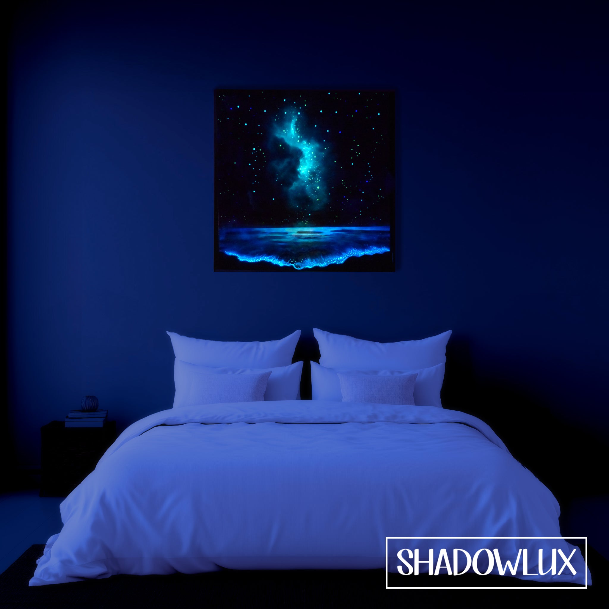 Glow in the Dark Wall Art ~ Sunset