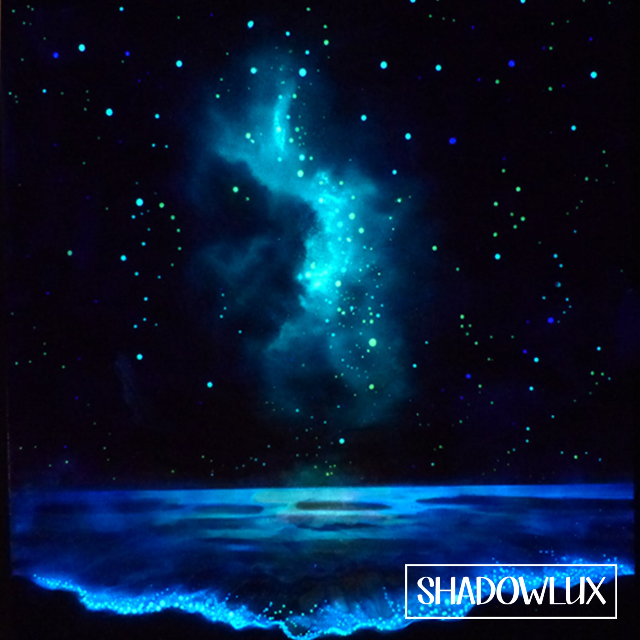 Glow in the Dark Wall Art ~ Sunset