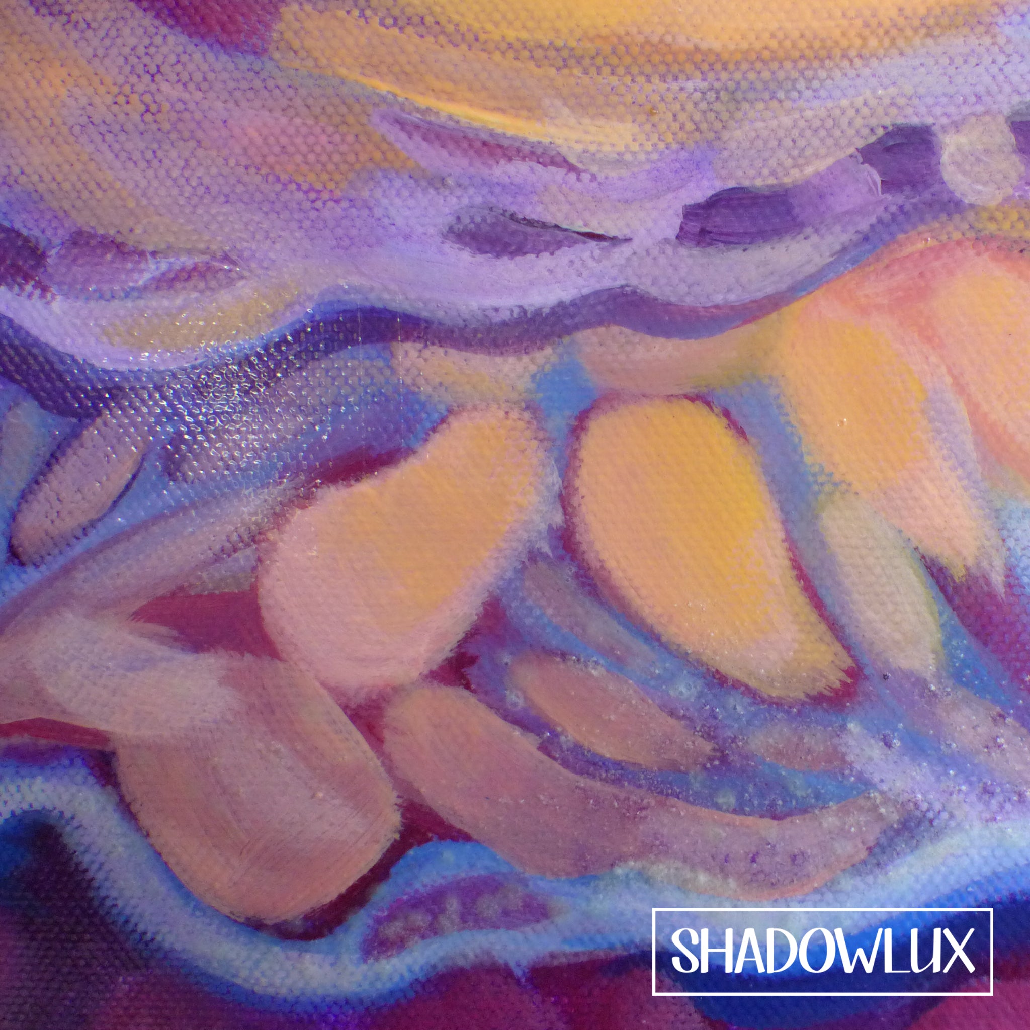 Glow in the Dark Wall Art ~ Sunset