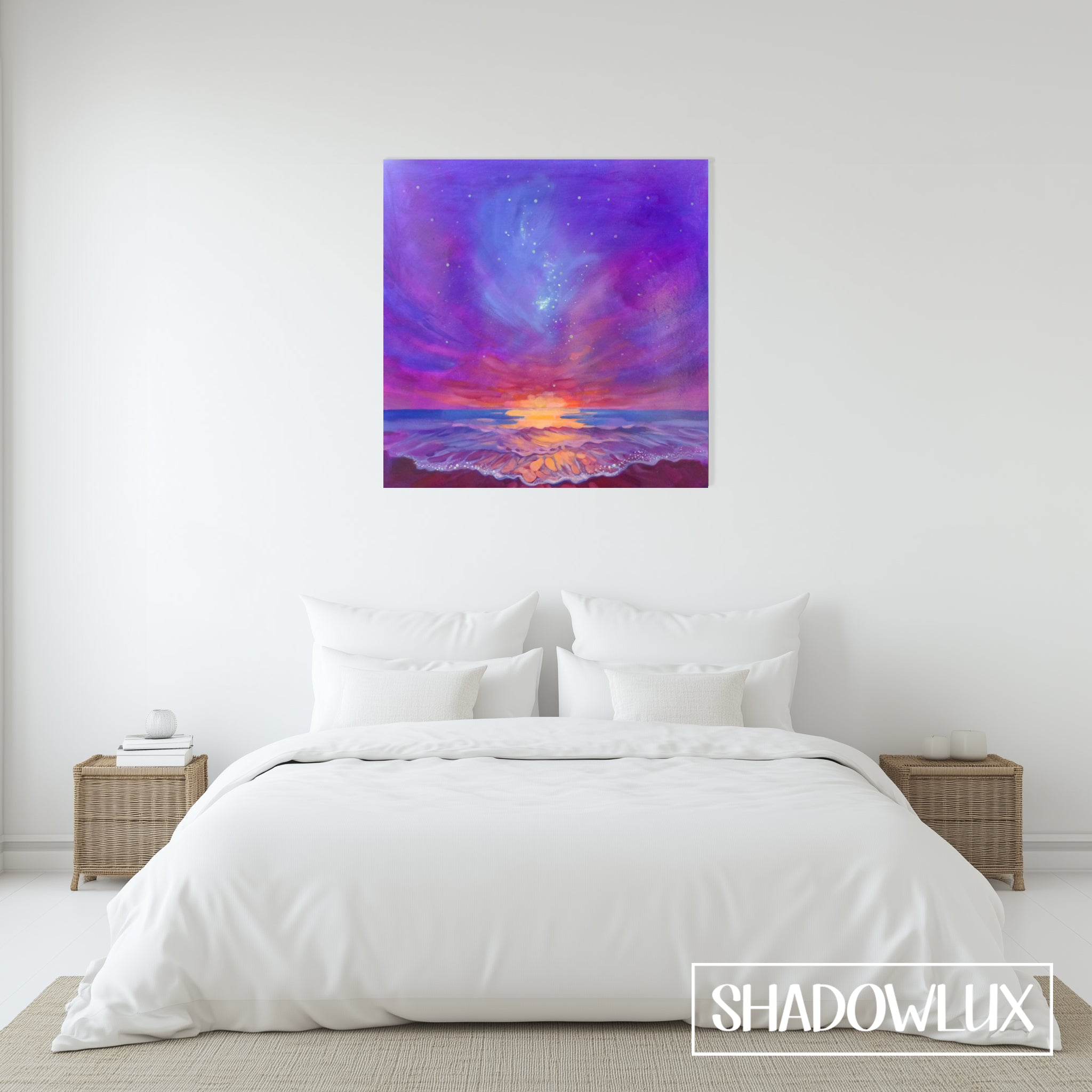 Glow in the Dark Wall Art ~ Sunset
