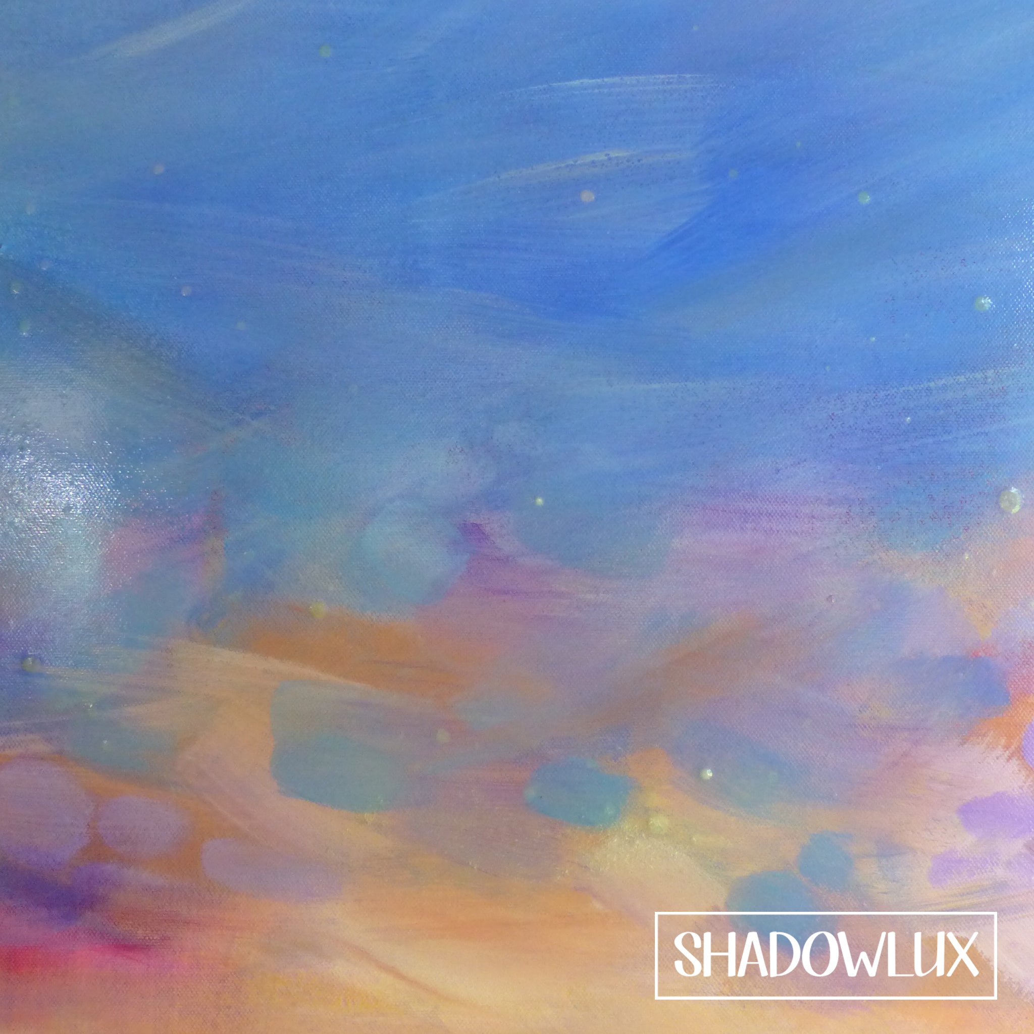 Sunfall ~ Glow in the Dark Beach Painting