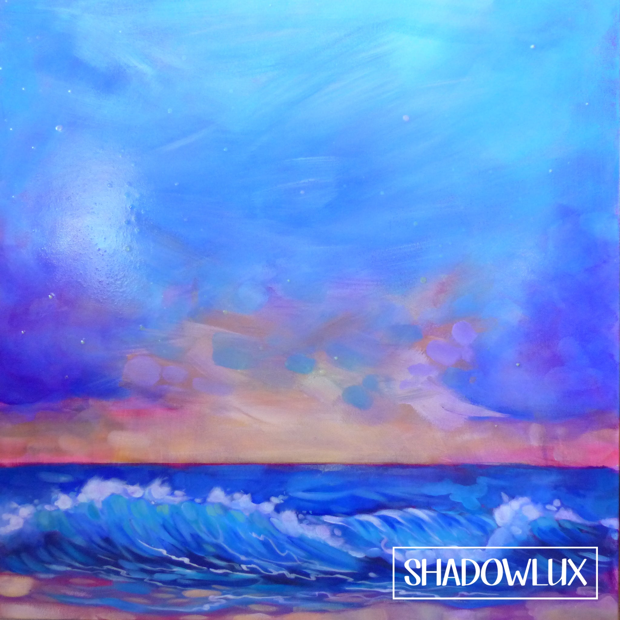 Glow in the Dark Wall Art ~ Lucent drift