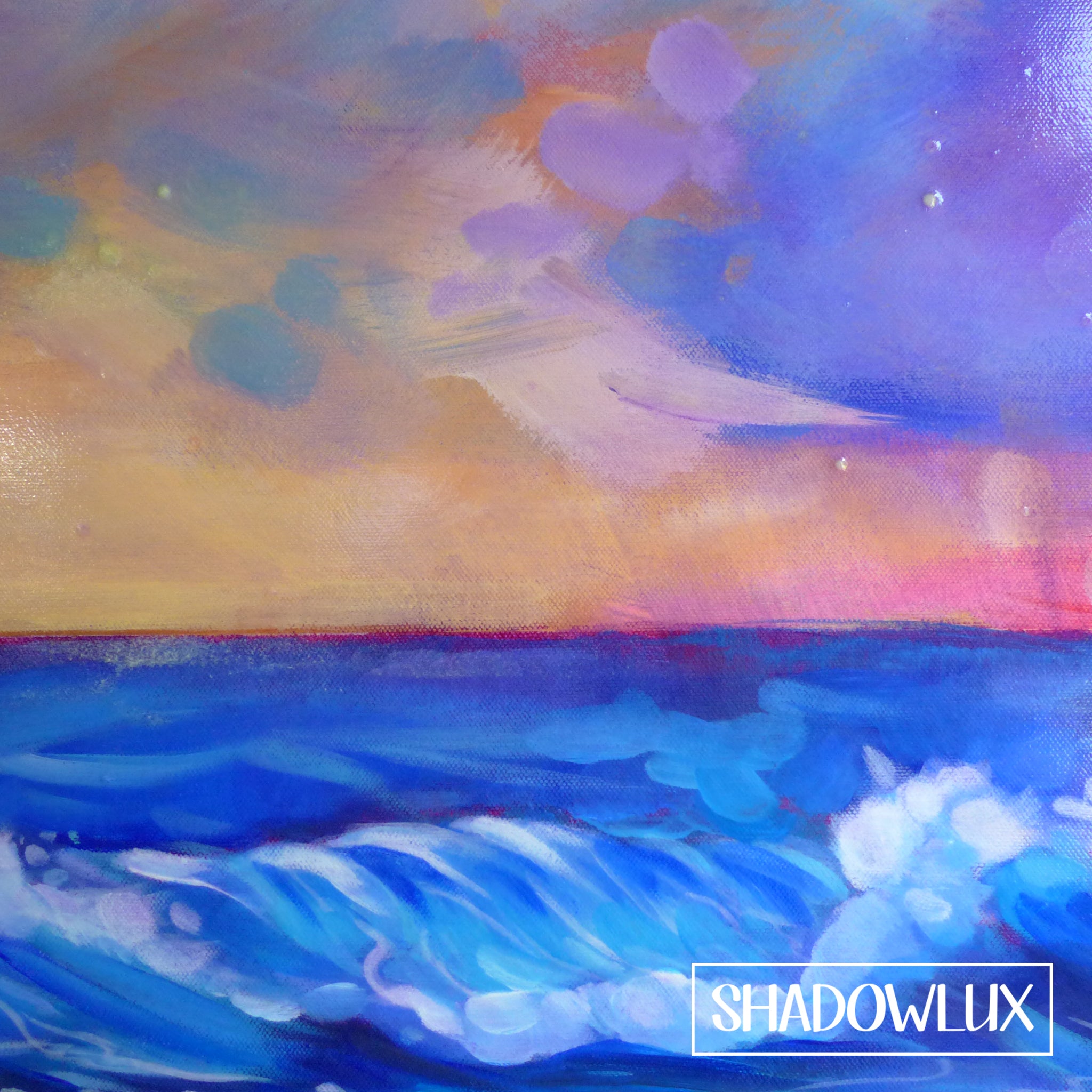 Glow in the Dark Wall Art ~ Lucent drift