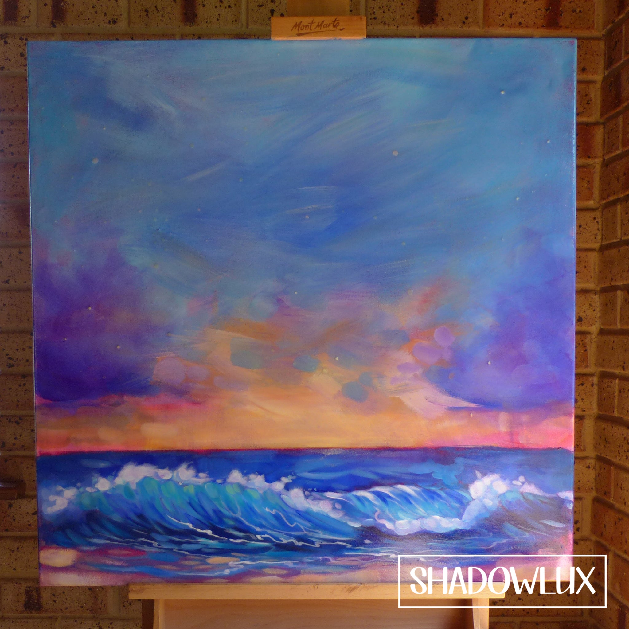 Glow in the Dark Wall Art ~ Lucent drift