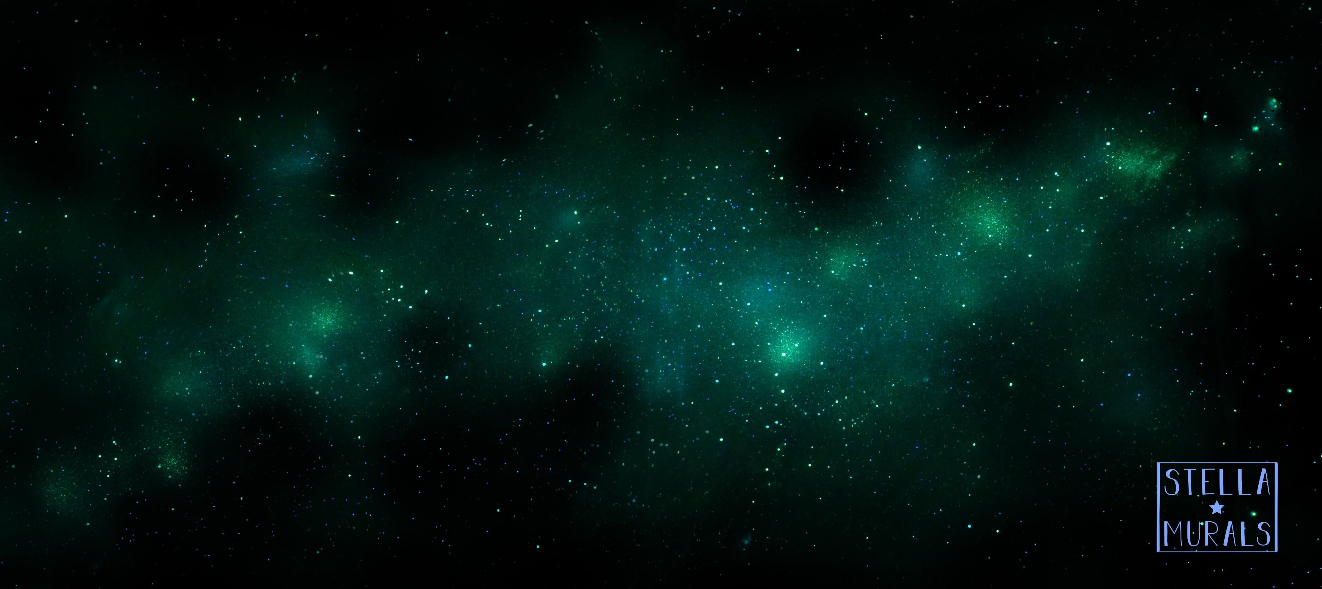 Milky way fabric ceiling canopy