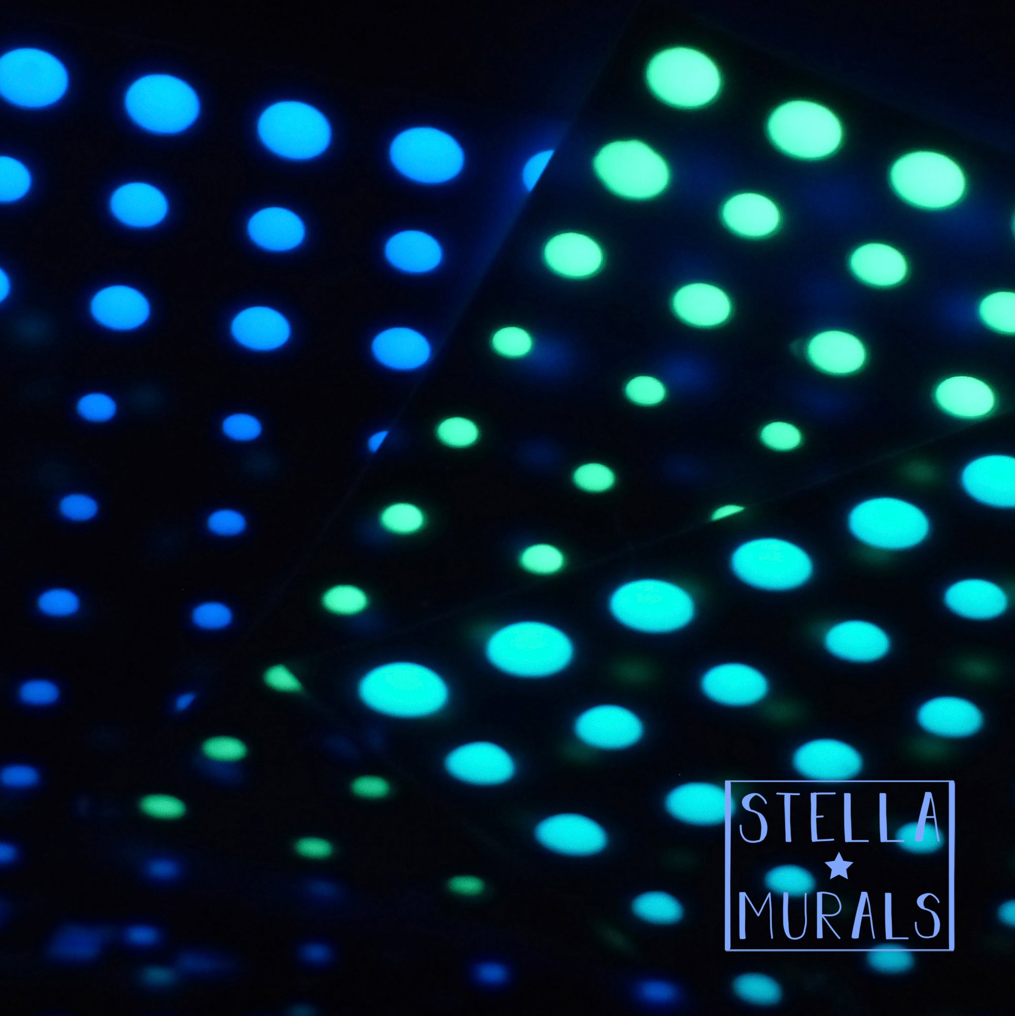 best selling glow in the dark star stickers sample pack