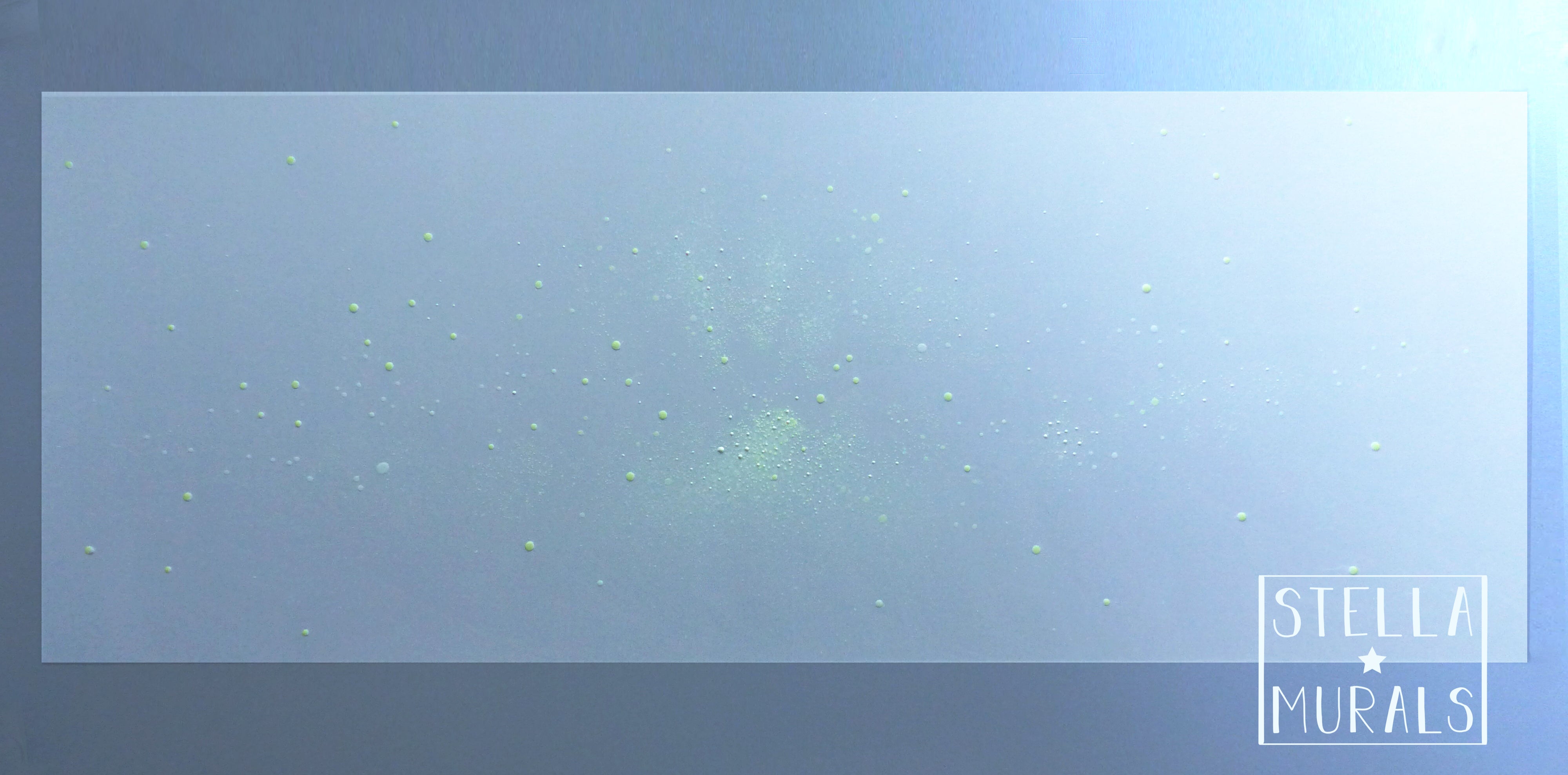 Glow in the Dark Pleiades Mural + 1000 Glow Star Stickers
