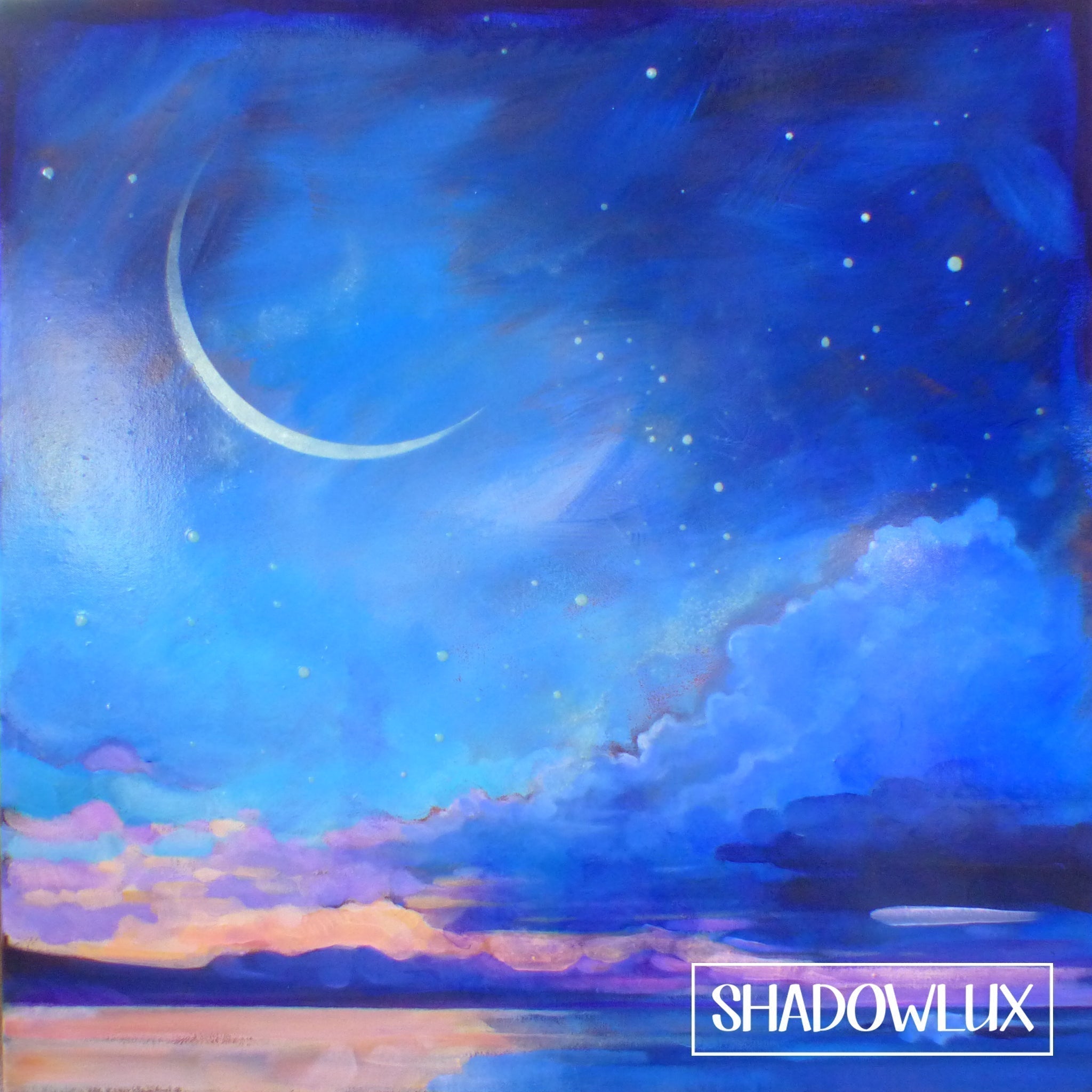 glow in the dark painting for Shadowlux Art. 