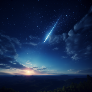 meteor shower new zealand, shooting stars in the early morning sky