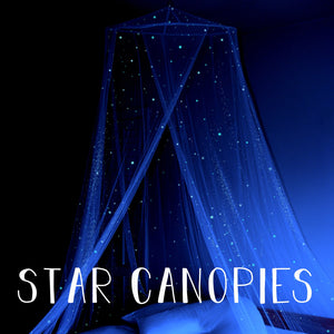glow in the dark bed canopy and star ceiling canopy collection 