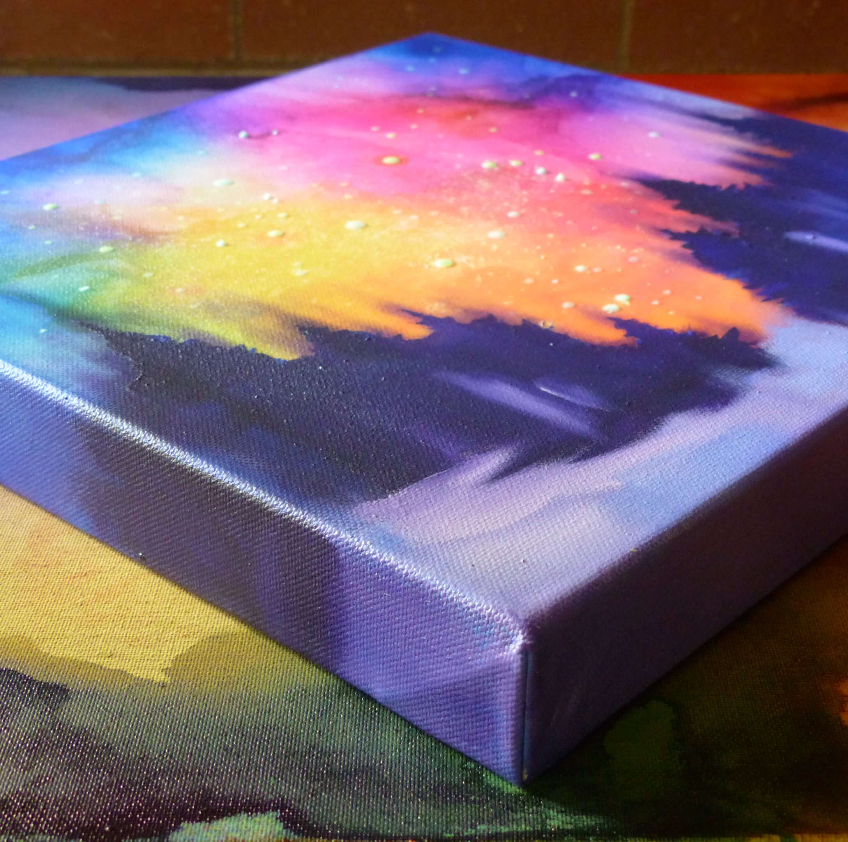 deep edged art canvas