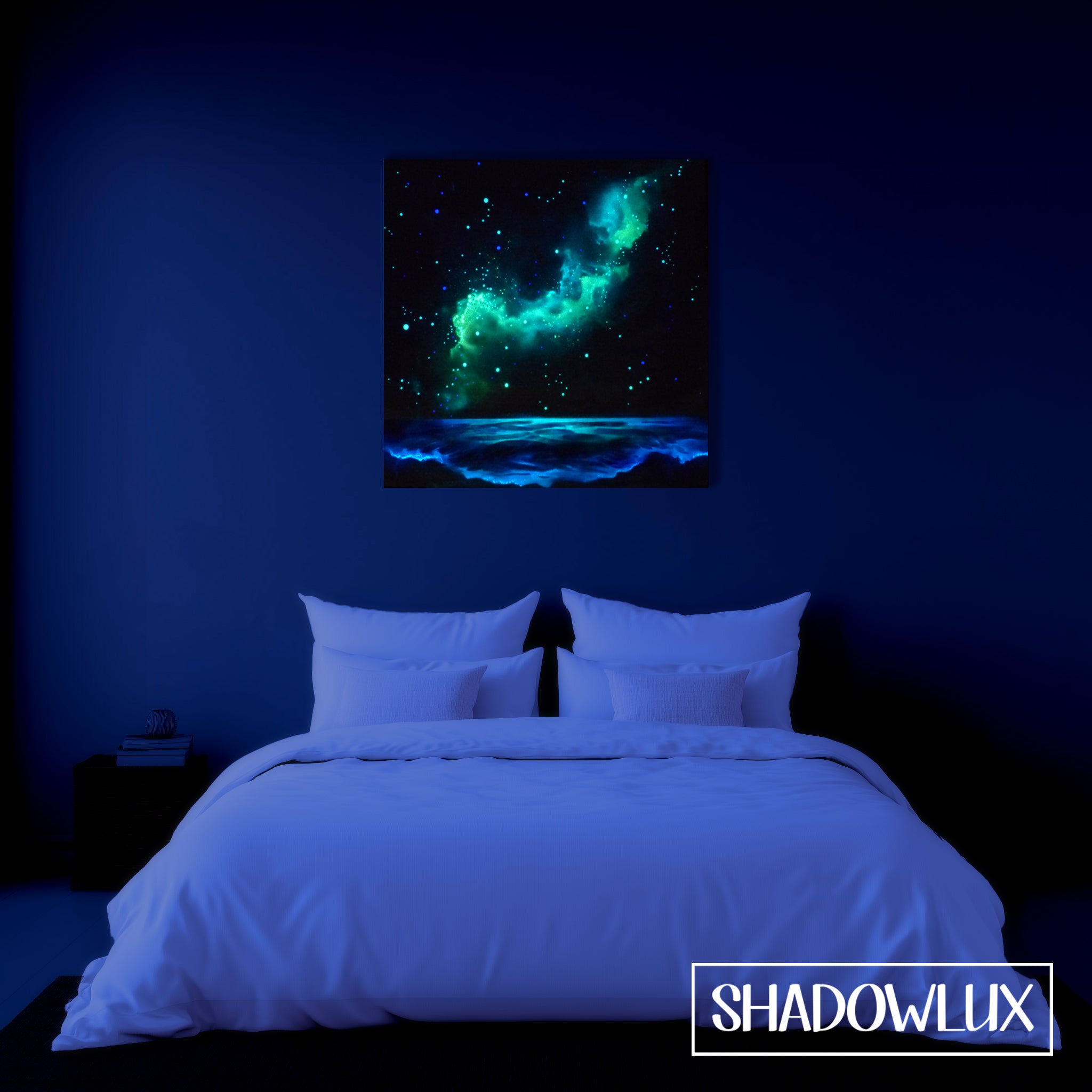 glow in the dark beach bioluminescence