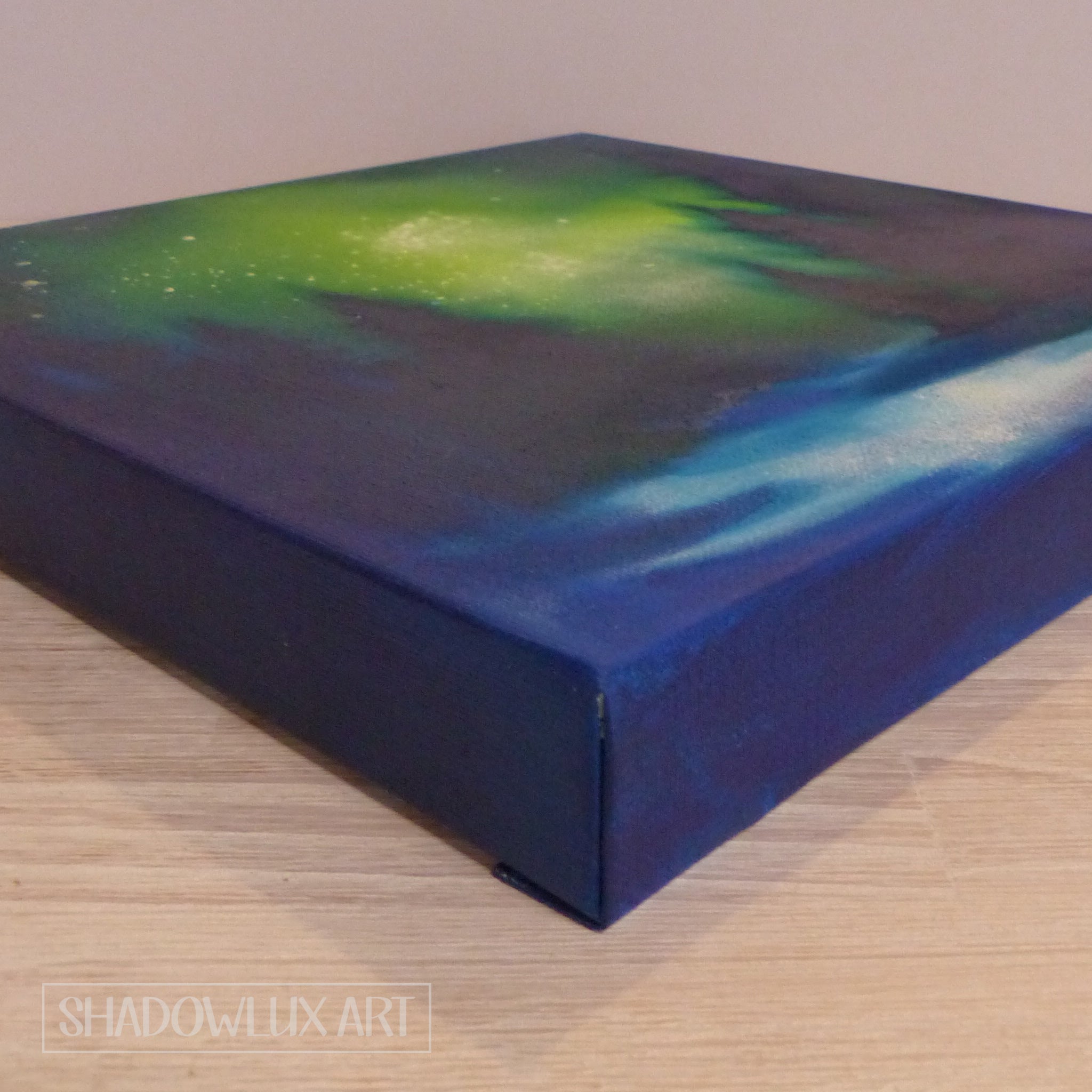 Pink Clouds Glow in the Dark Art