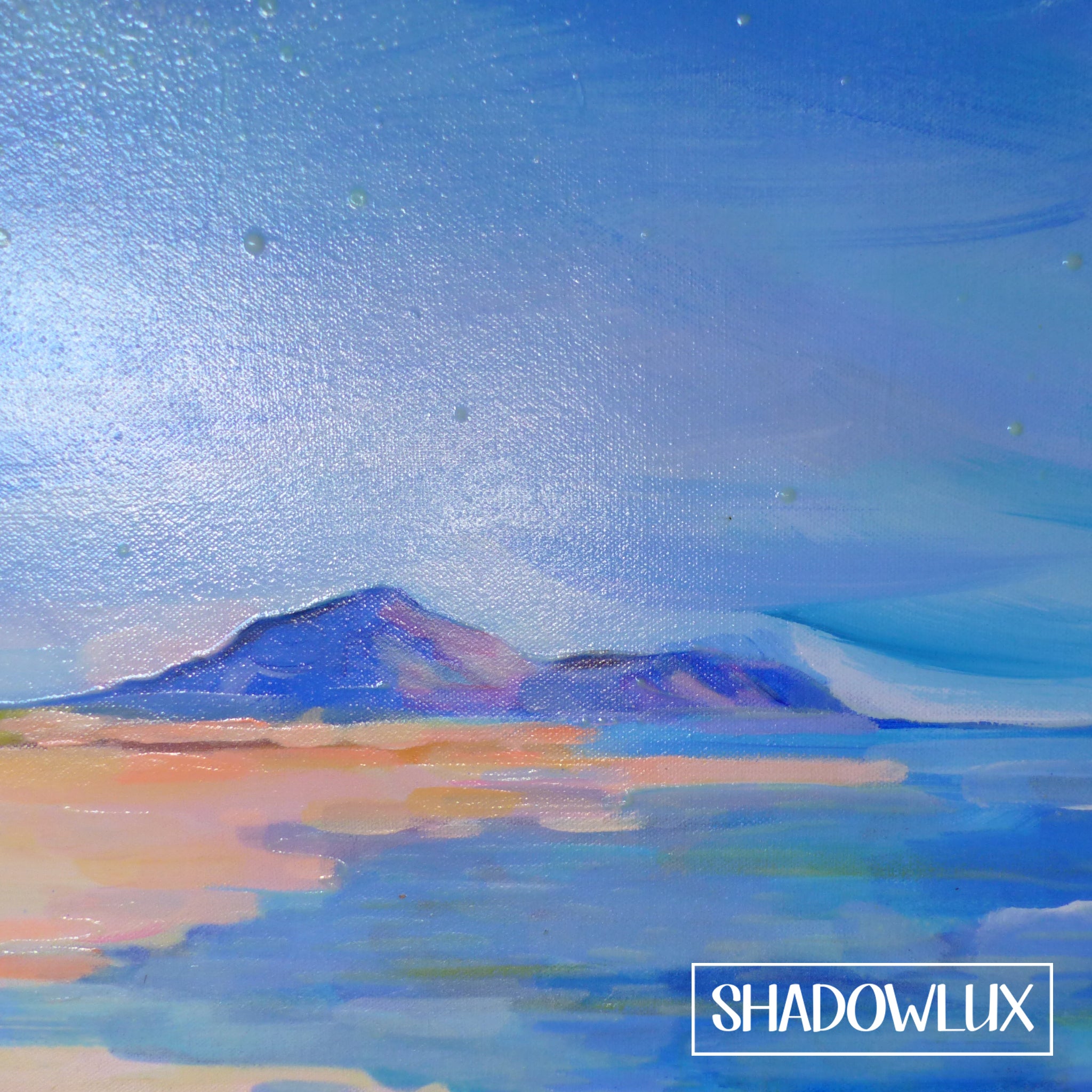 Turquoise Bay ~ Glow in the Dark Art