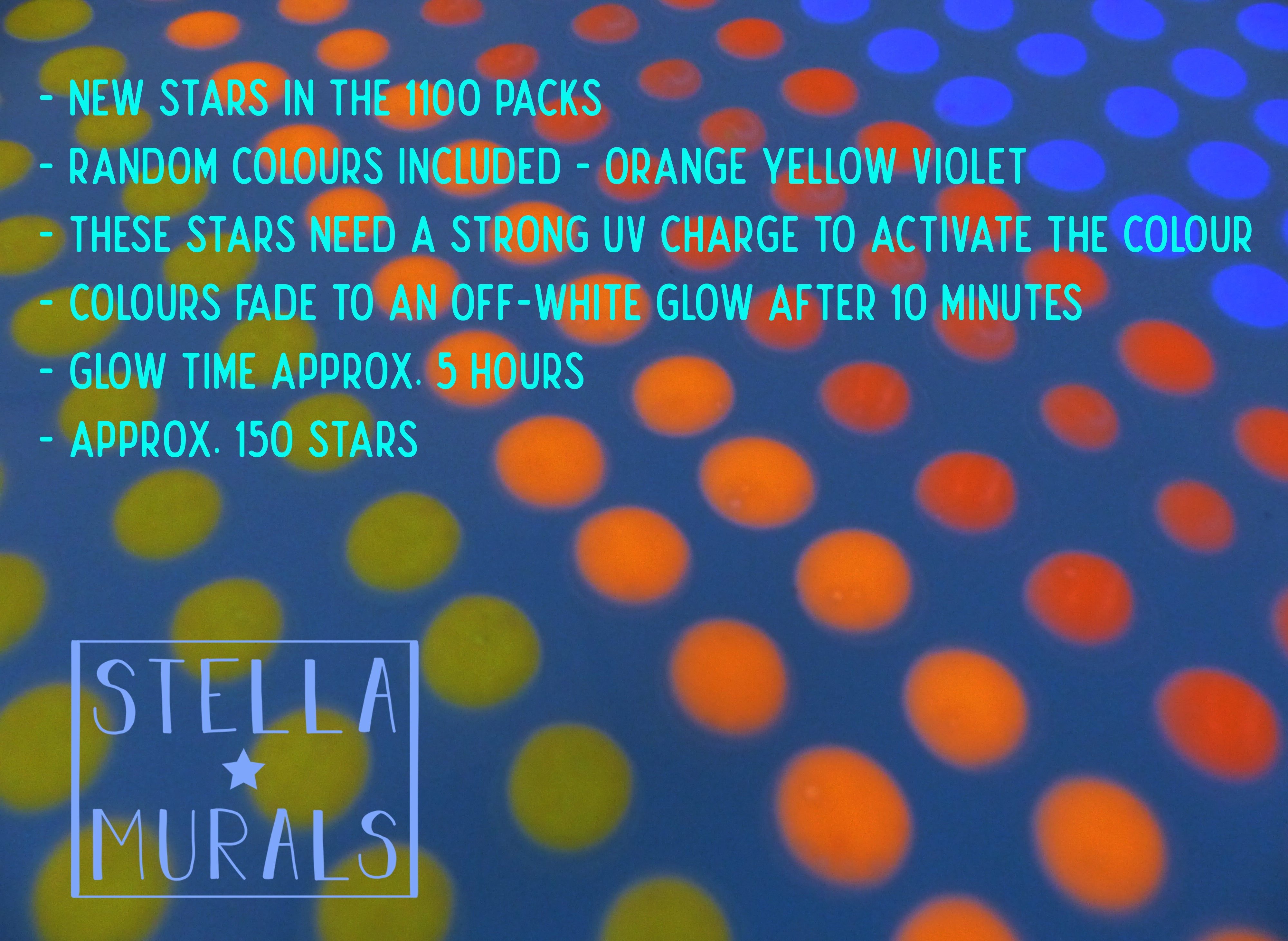 Glow in the Dark Star Stickers for a Realistic Night Sky Ceiling | The Original Hand-Painted Stars