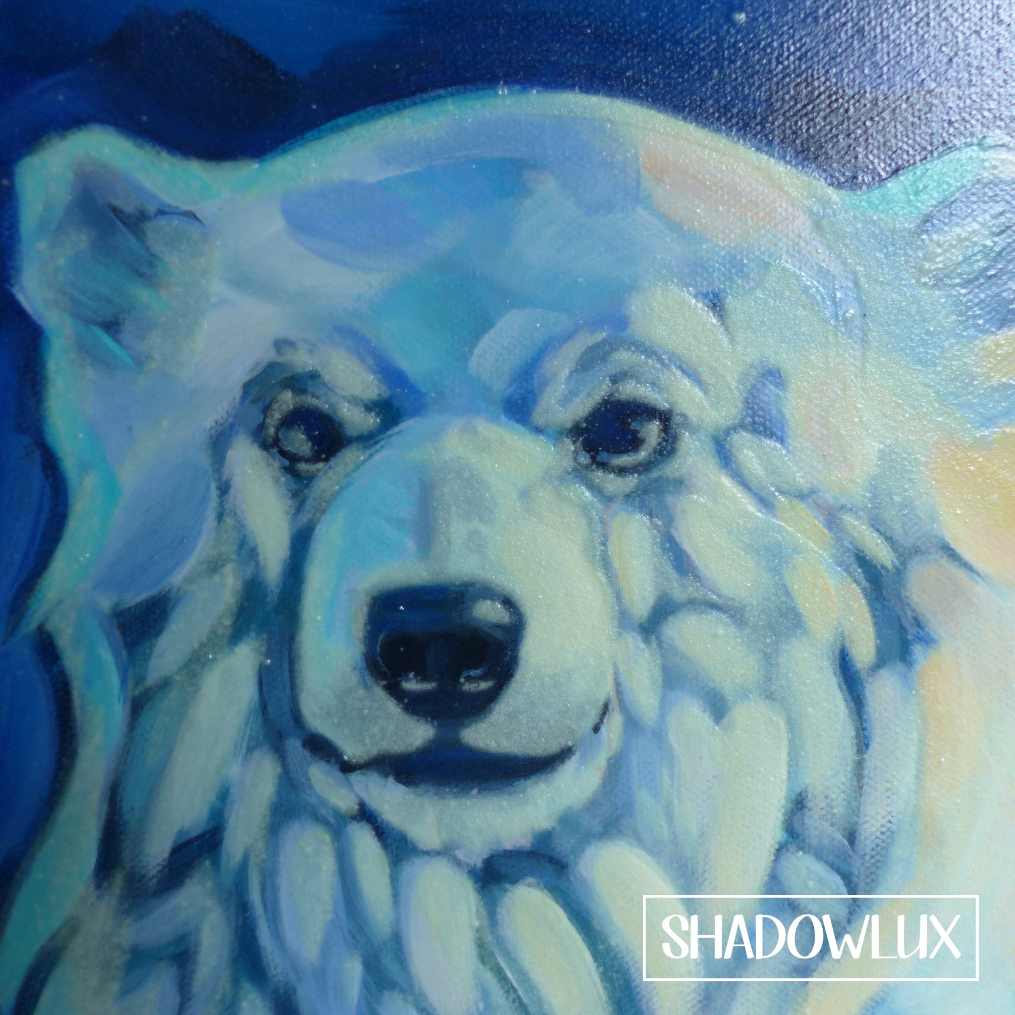 glow in the dark polar bear