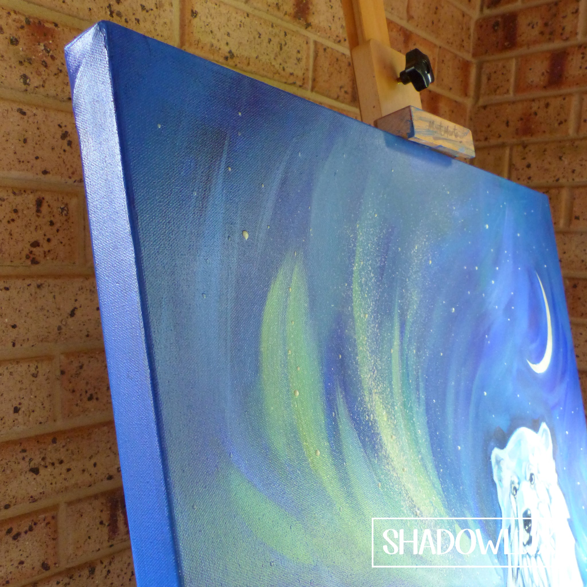 Aurora Bear ~ New Glow Painting