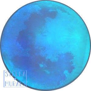 Large Ombre Glow in the dark Moon