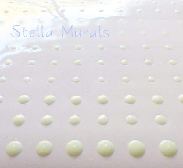 Glow in the Dark Star Ceiling | XL Ombre Moon | White